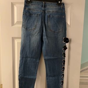 Cropped skinny jeans